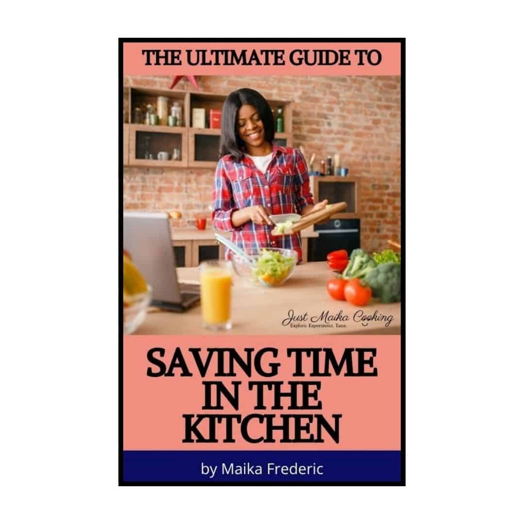 ebook cover to saving time in the kitchen.