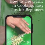 prepping garlic pin