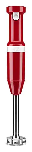 KitchenAid Cordless Variable Speed Hand Blender - KHBBV53, Empire Red