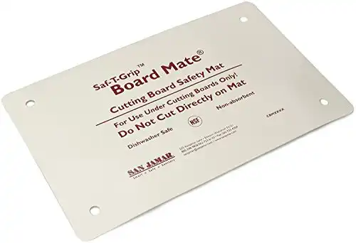 Carlisle FoodService Products CBM1016 Saf-T-Grip Board-Mate Nonslip Cutting Board Mat, 16" Width x 10" Height (Pack of 1)