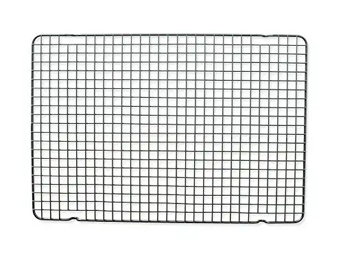 Nordic Ware 43343 Oven Safe Nonstick Baking & Cooling Grid (½ Sheet), One Size, Steel