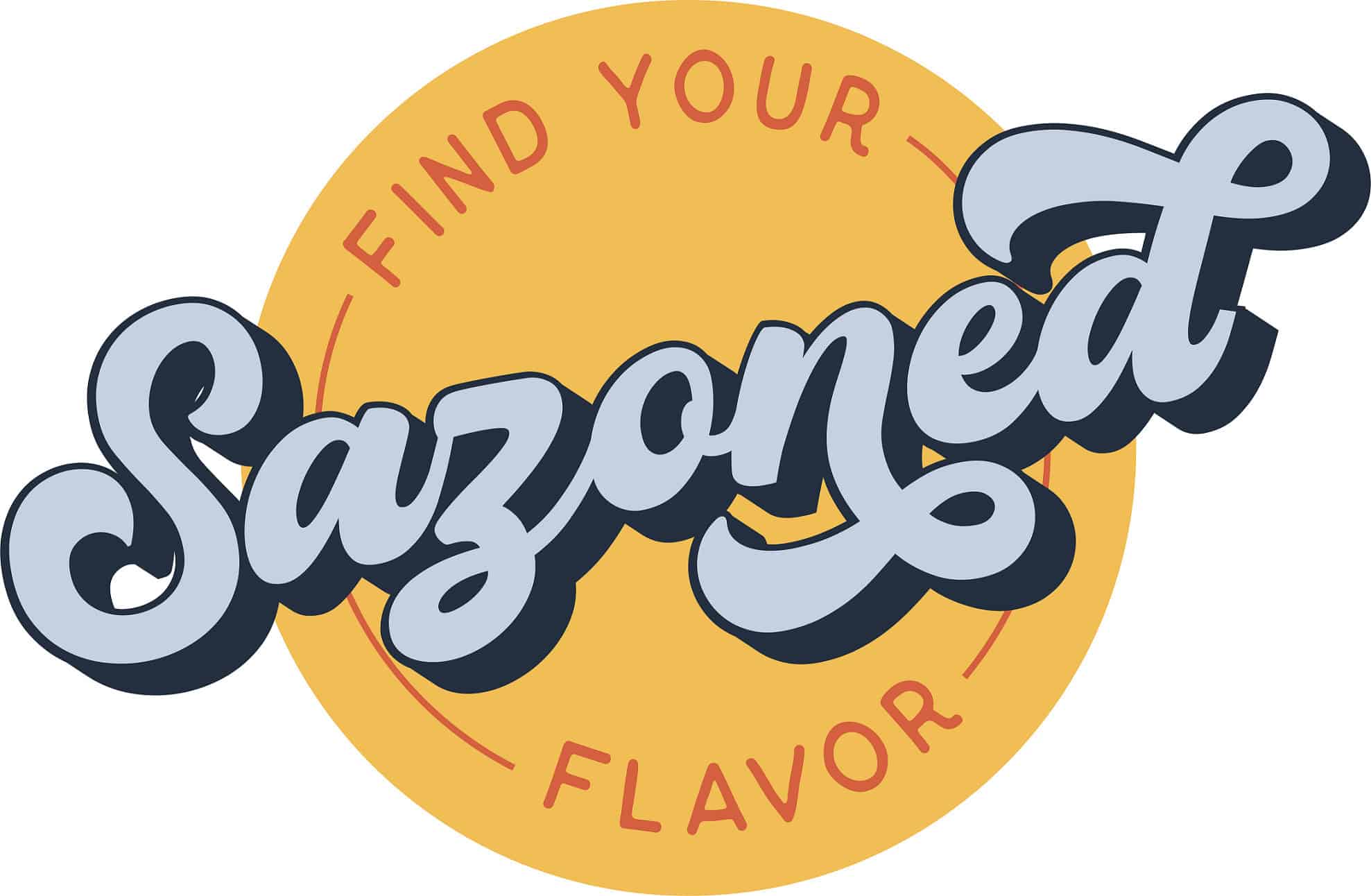 Chef Jorge Montes Sazoned logo with the tagline find your flavor.